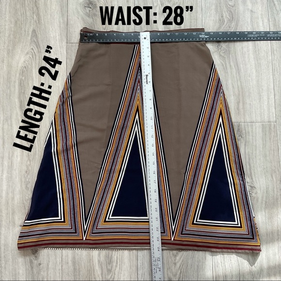 Mod Cloth Coco Love Geometrical Retro Printed Skirt - Picture 7 of 10